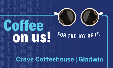 Crave Coffeehouse- Gladwin